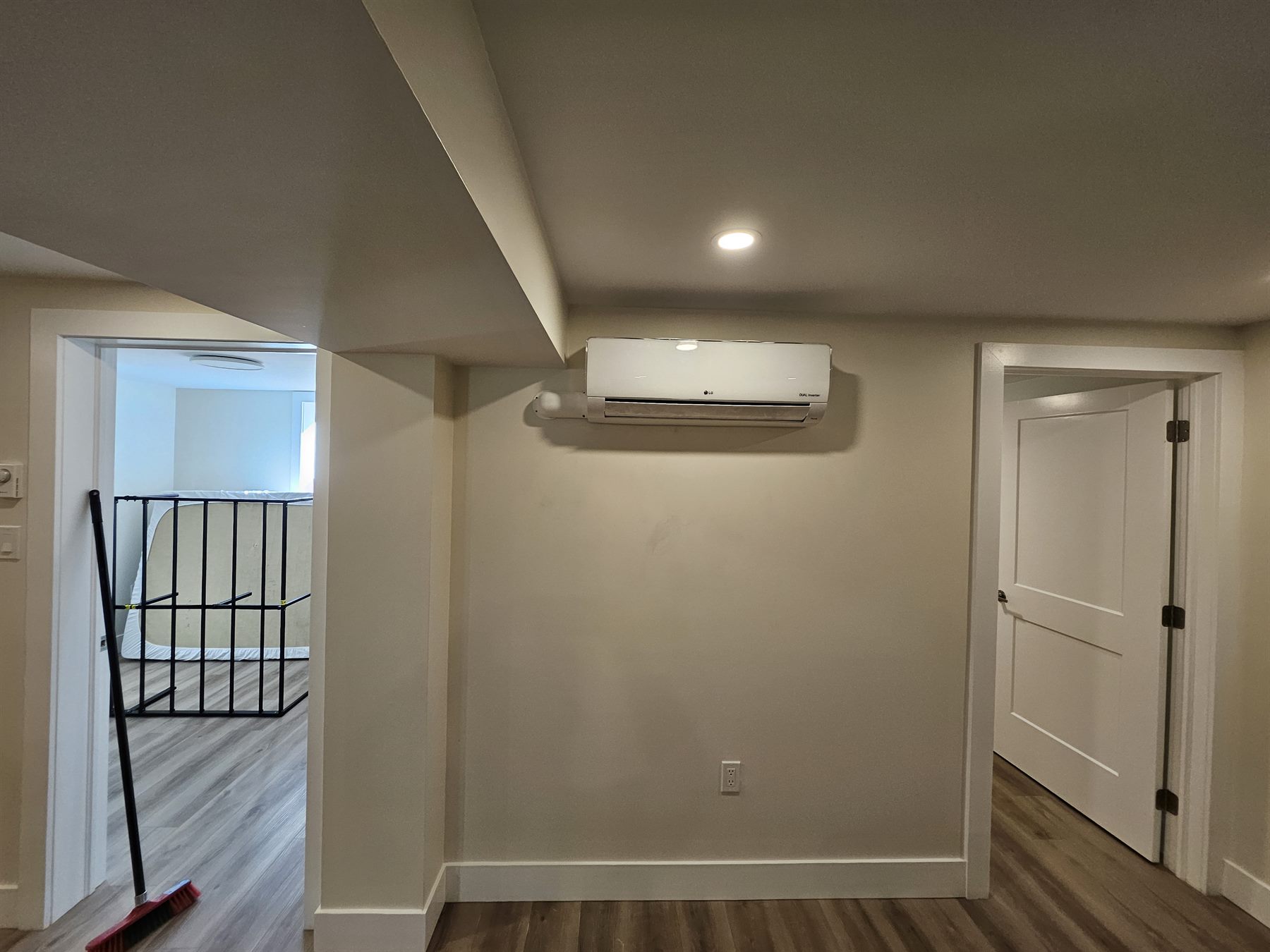 Ductless heat pump install