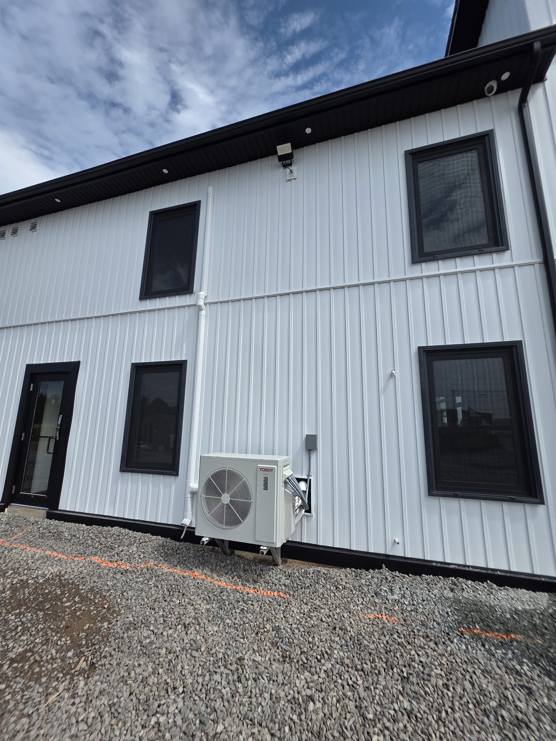 Ductless heat pump install