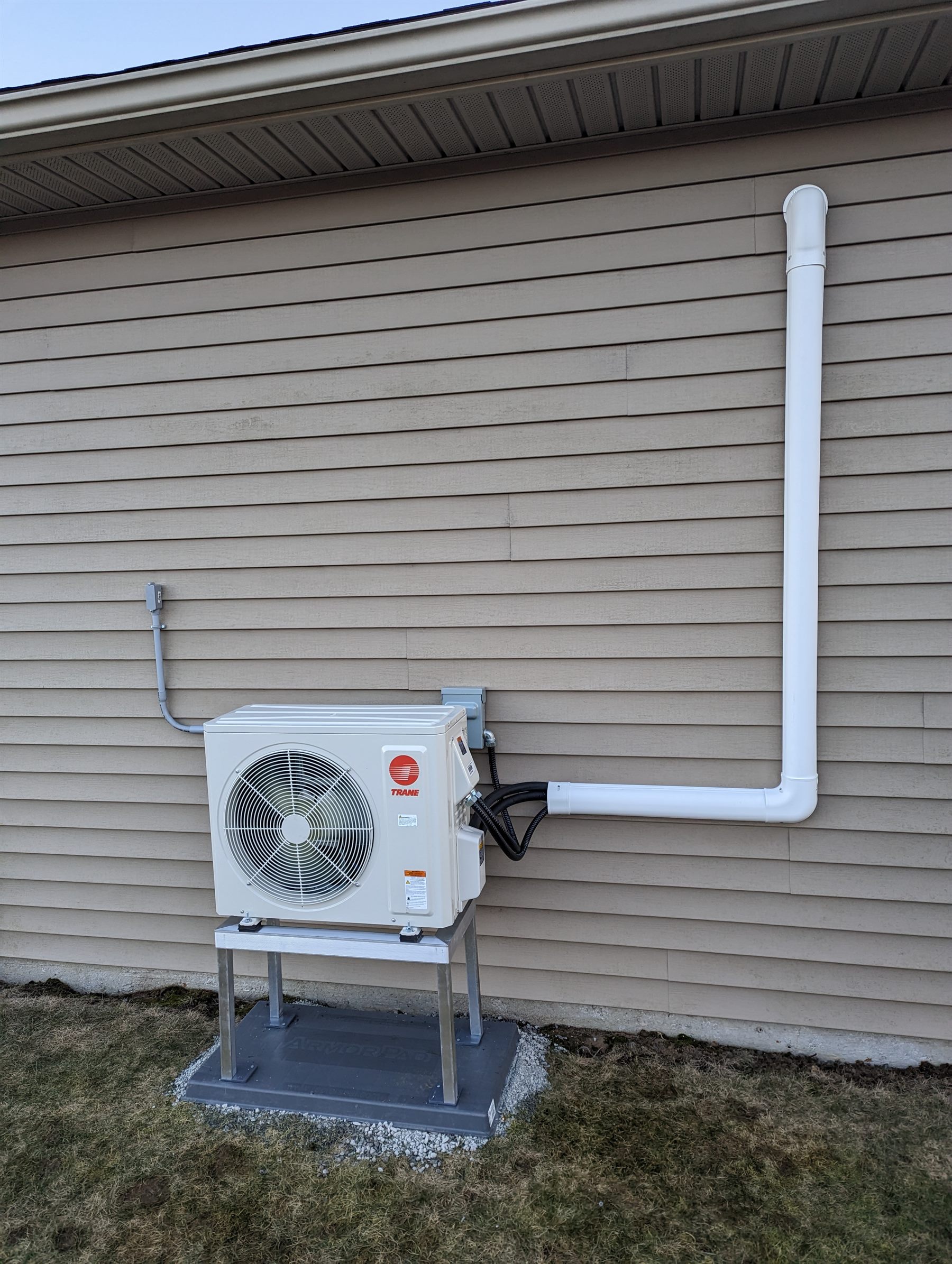Heat pump install by Reaper Refrigeration
