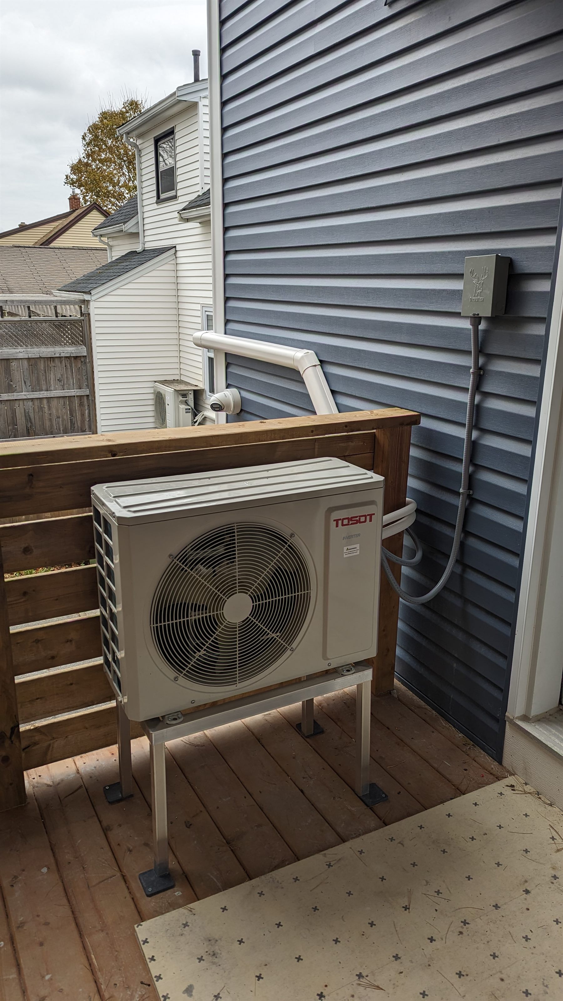 Heat pump install by Reaper Refrigeration