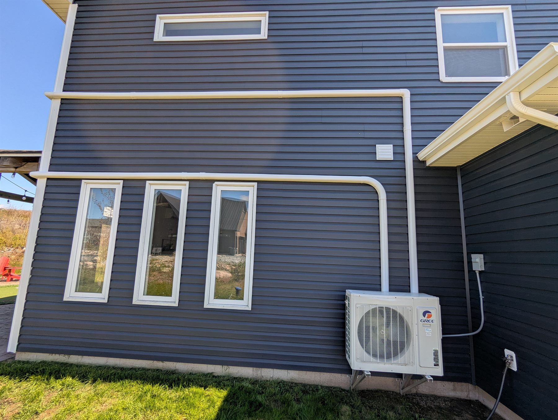 Ductless heat pump install